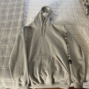 Carhartt Heather Gray Hoodie
